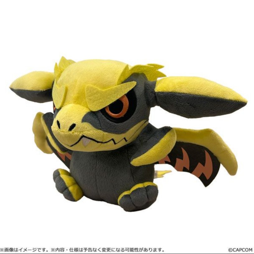 Monster Hunter World Mon Defo Rey Dau 7 Chibi Plush Doll Capcom