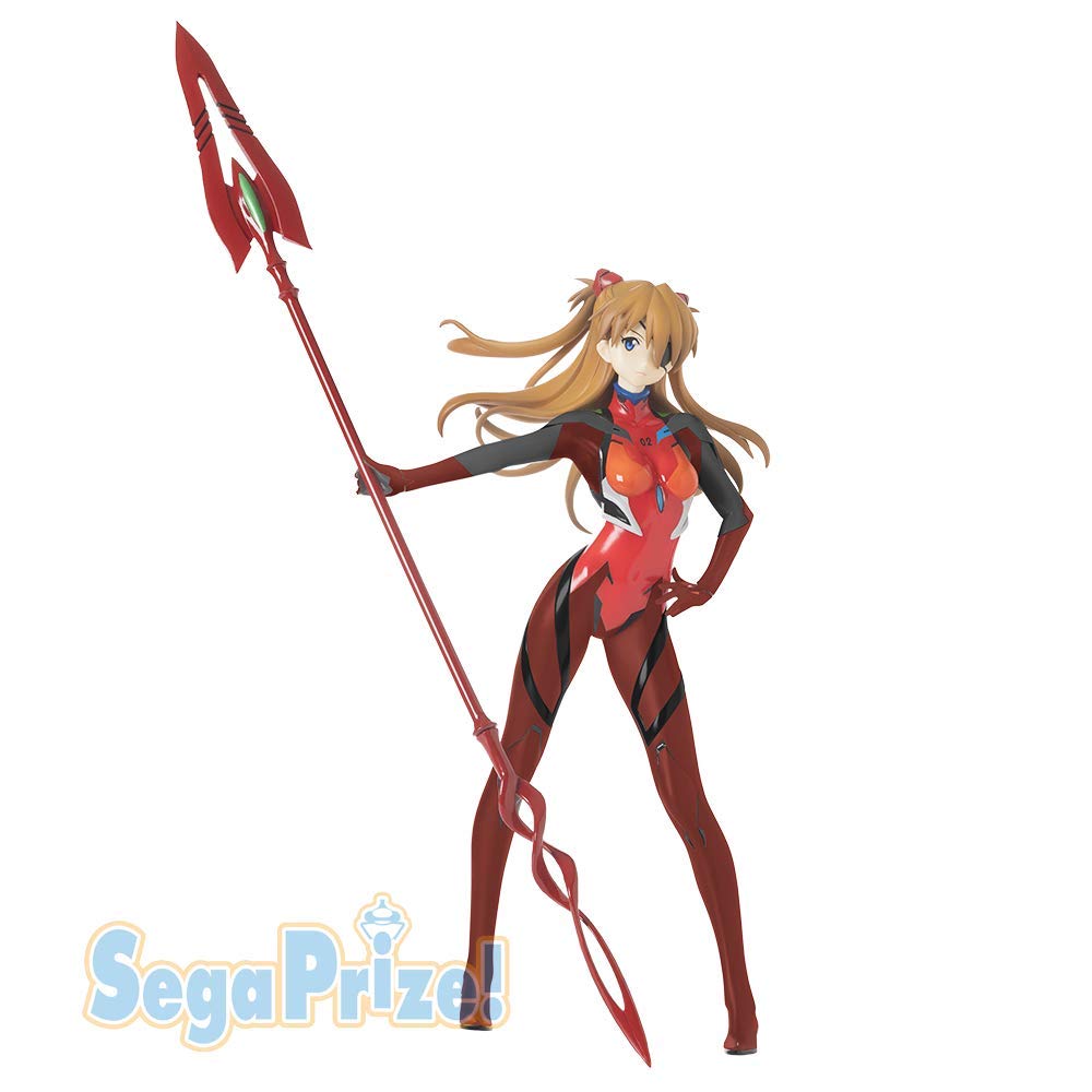 Asuka Langley Shikinami Figure,  Spear of Cassius, Evangelion, Sega