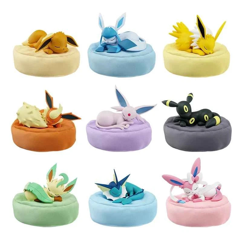 Pokemon Eevee Evolutions Sleepy Figure Funism - Random Blind Box