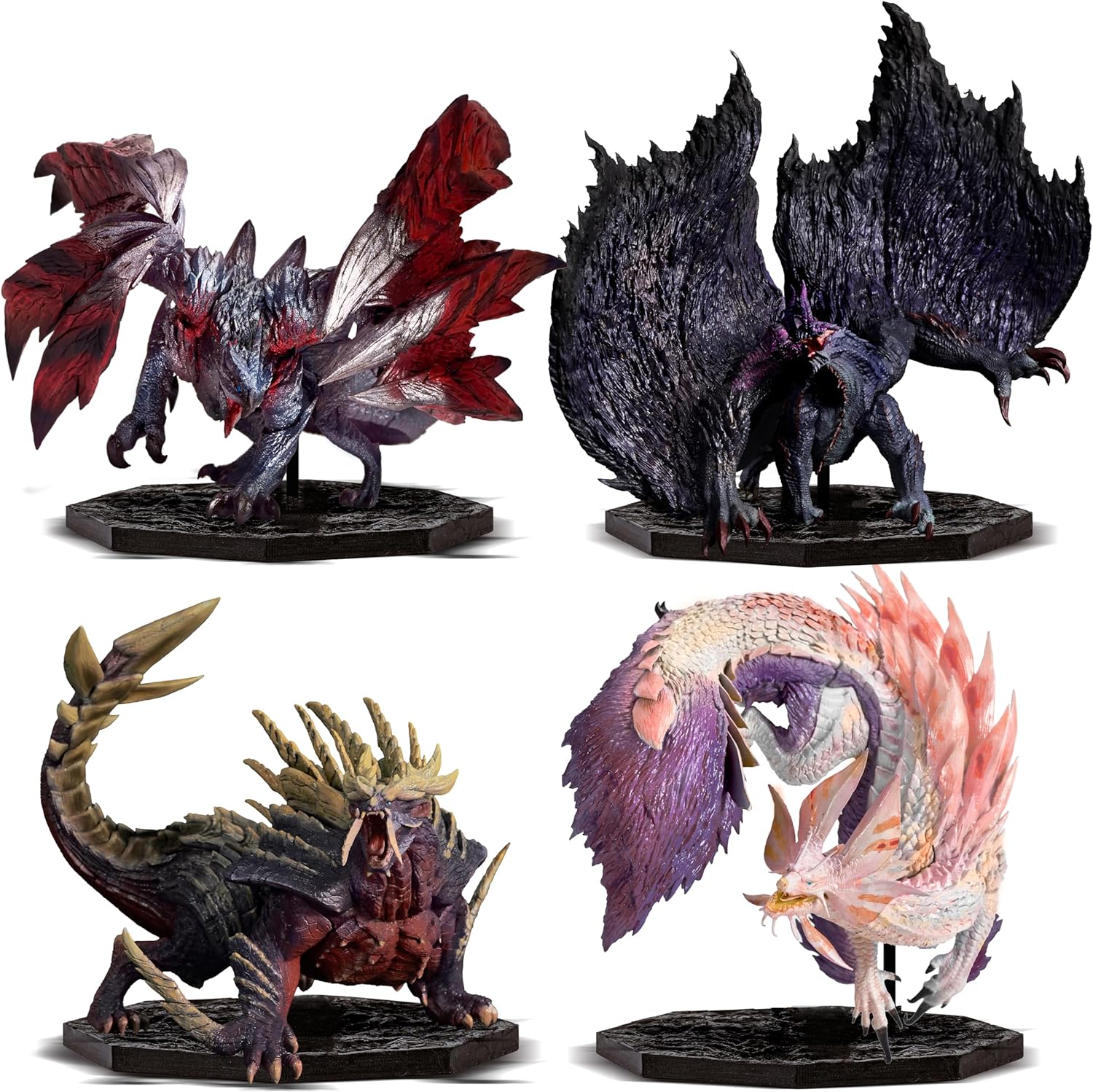 Capcom Monster Hunter - Gore Magala, Crimson Glow Valstrax, Magnamalo (Enraged), Mizutsune - Random Blind Box