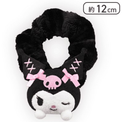 Kuromi Plush Scrunchie