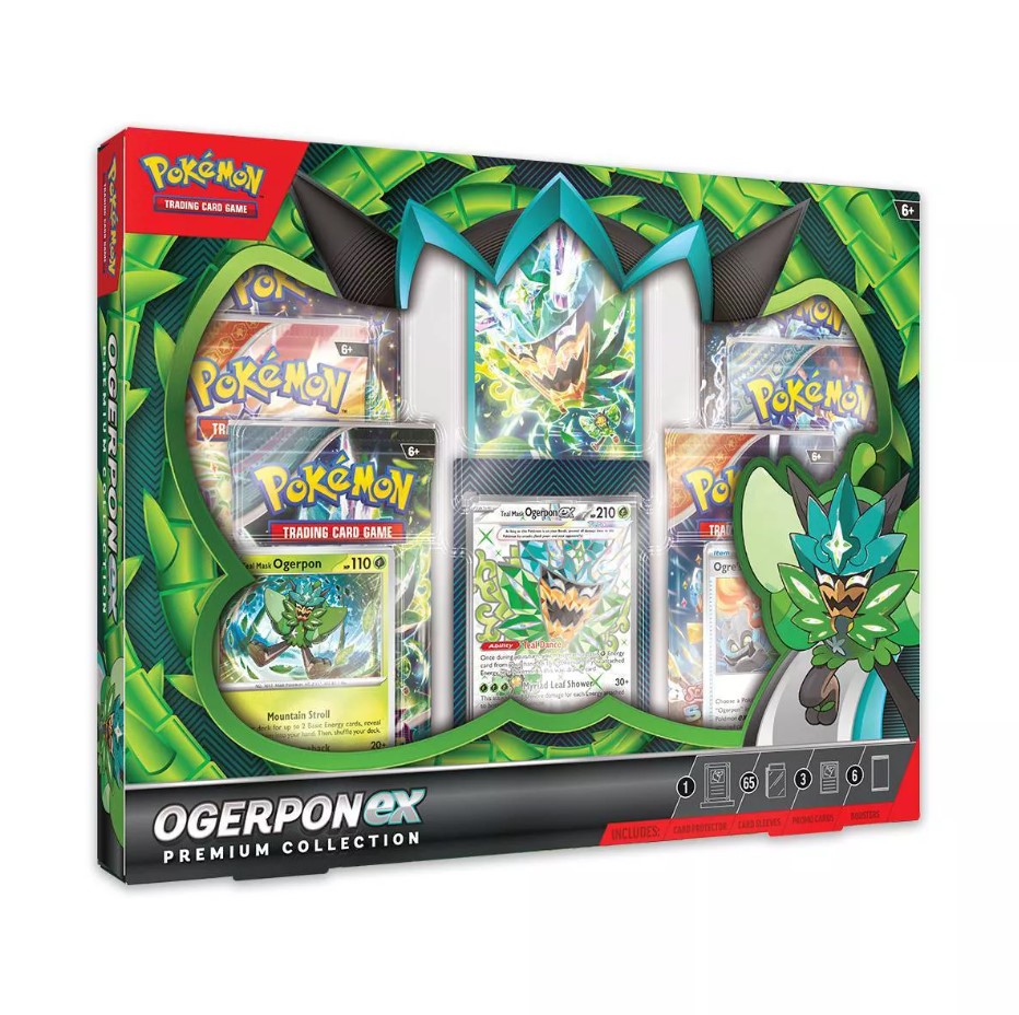 Pokemon Trading Card Game Ogerpon EX Premium Collection