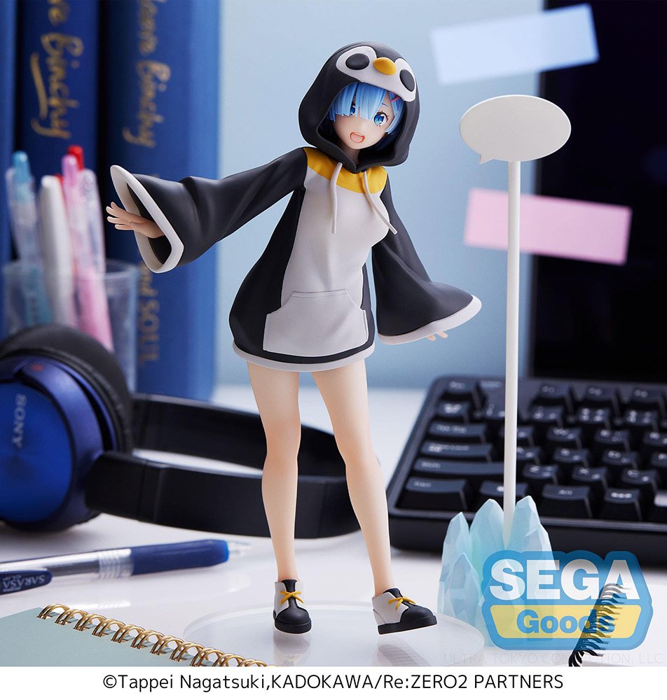 Rem Figure, Luminasta, Penguin, Re: Zero - Starting Life in Another World, Sega