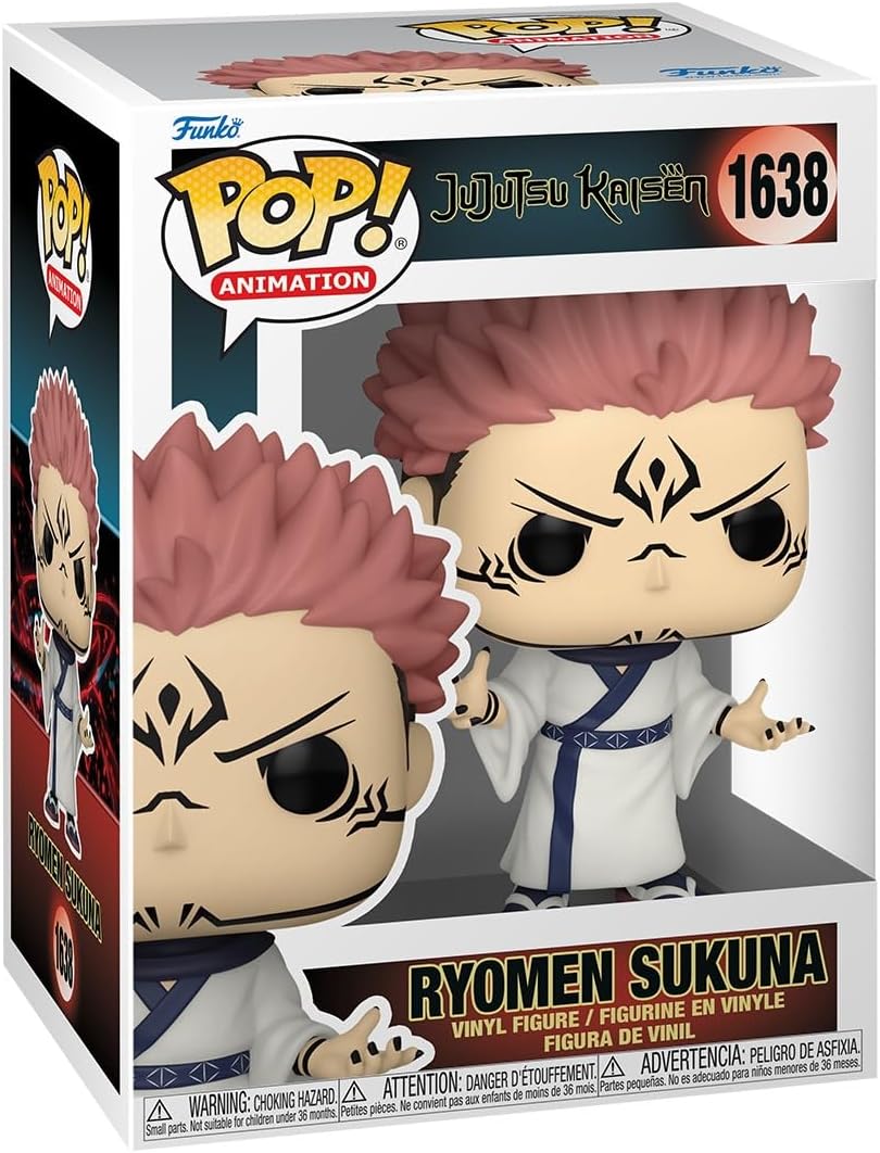 Ryomen Sukuna Figure Jujutsu Kaisen, Funko Pop 1638