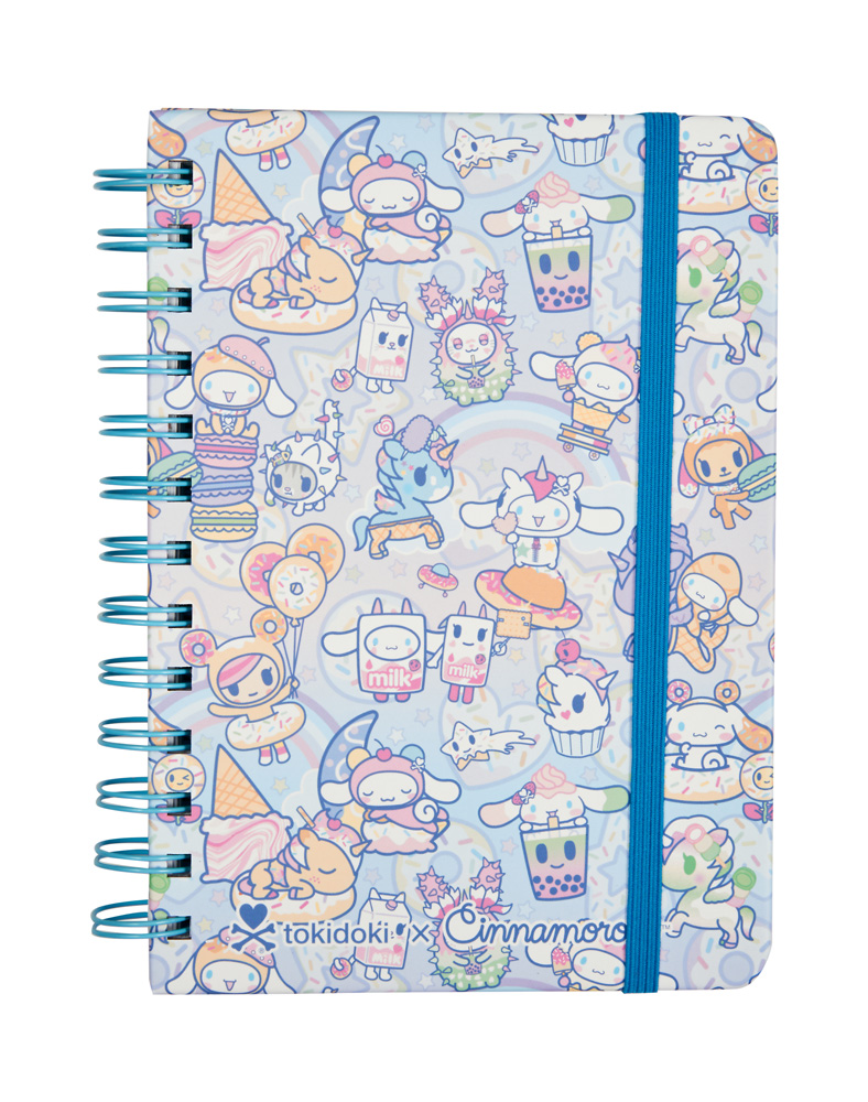 tokidoki x Cinnamoroll Sweet Treats Spiral Notebook