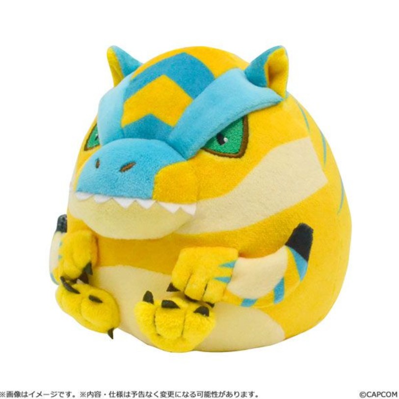 Monster Hunter Fuwatama Mini Tigrex Plush Toy 5