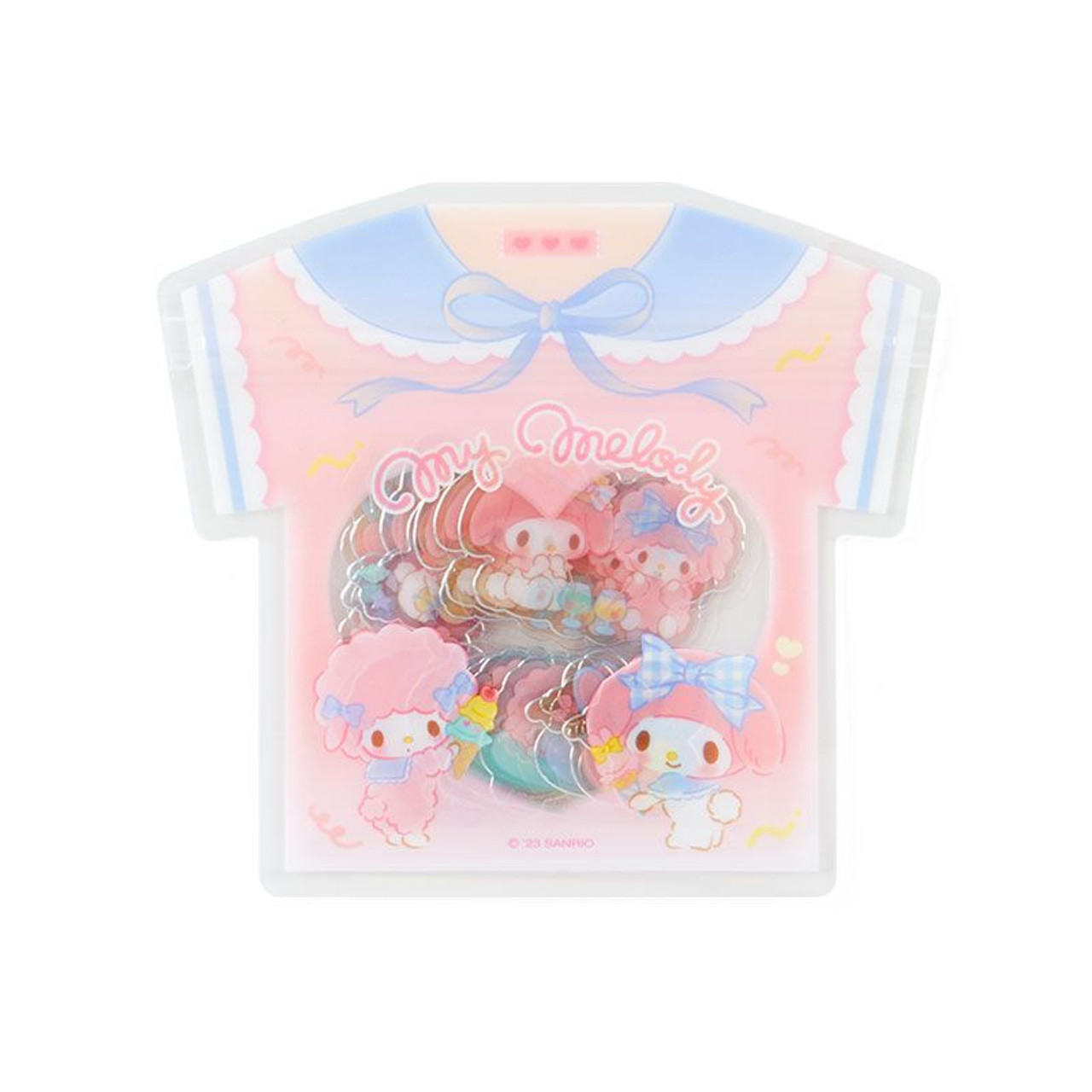 My Melody & My Sweet Piano Summer Stickers Set Summer Festival Sanrio Characters