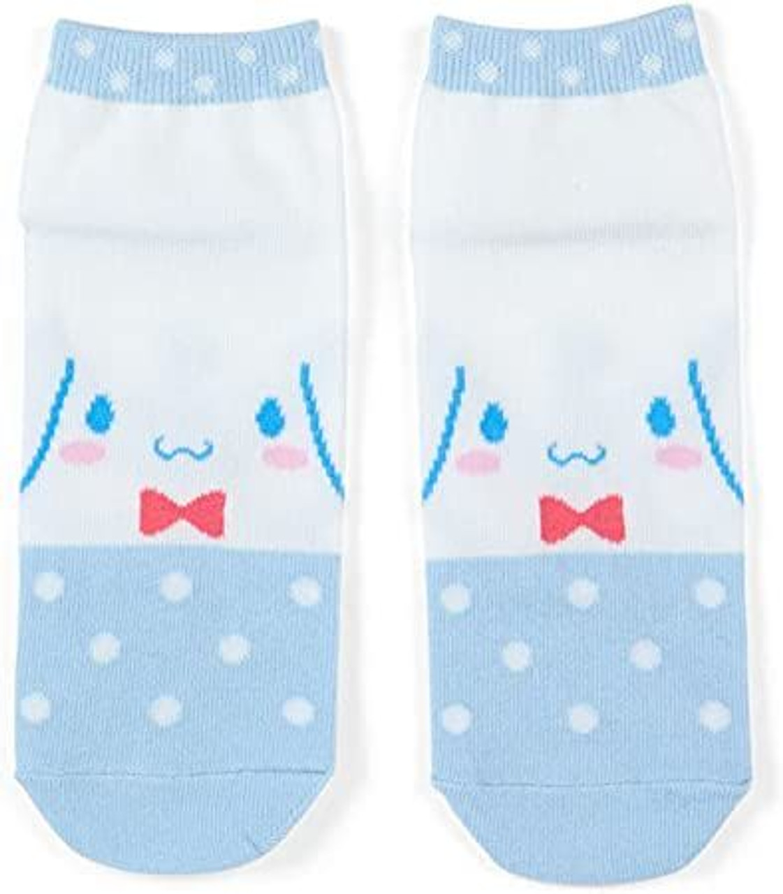 Cinnamoroll Socks Womens Socks One Size 23-25cm Blue White Kawaii Style Sanrio
