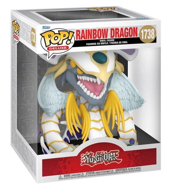 Rainbow Dragon Figure Yu-Gi-Oh Deluxe Funko Pop 1738