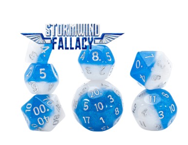 Stormwind Fallacy Standard 7 Die RPG Dice Set