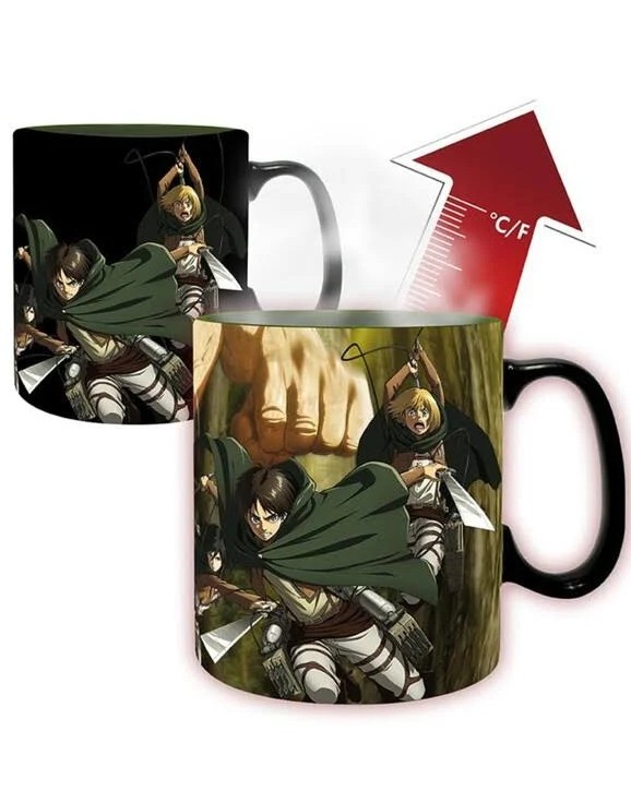 Attack on Titan -  Season 3 Heat Change Ceramic Mug