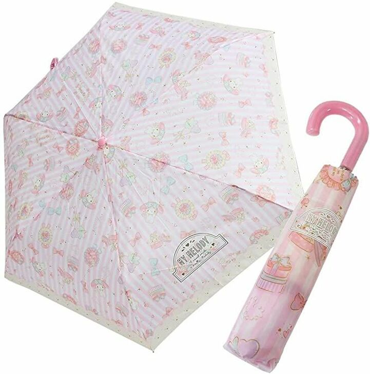 My Melody Compact Umbrella Pink Sanrio