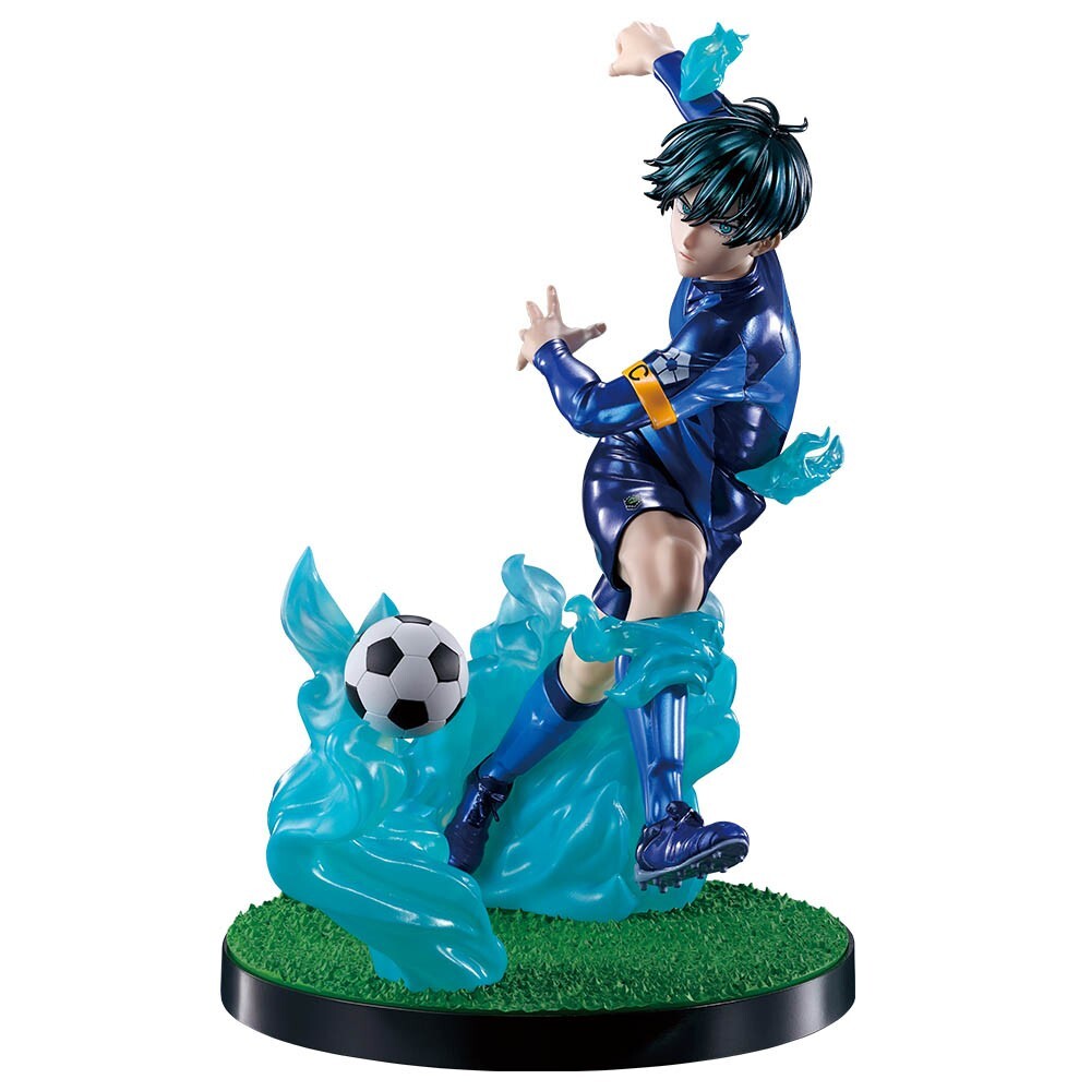Rin Itoshi Figure, Ichiban Kuji Last Prize, Metallic Ver., Blue Lock, Bandai