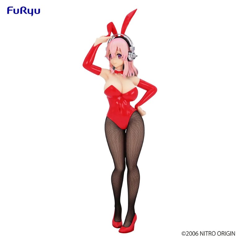 Super Sonico Figure, BiCute Bunnies, Red Bunny Outfit, Furyu