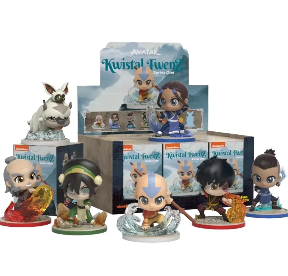 Avatar The Last Airbender Mini Figure Mighty Jaxx Kwistal Fwenz Series One Random Blind Box