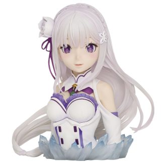 Emilia Bust Figure, A Prize Figure, Ichiban Kuji, Re: Zero - Starting Life in Another World, Bandai, Banpresto