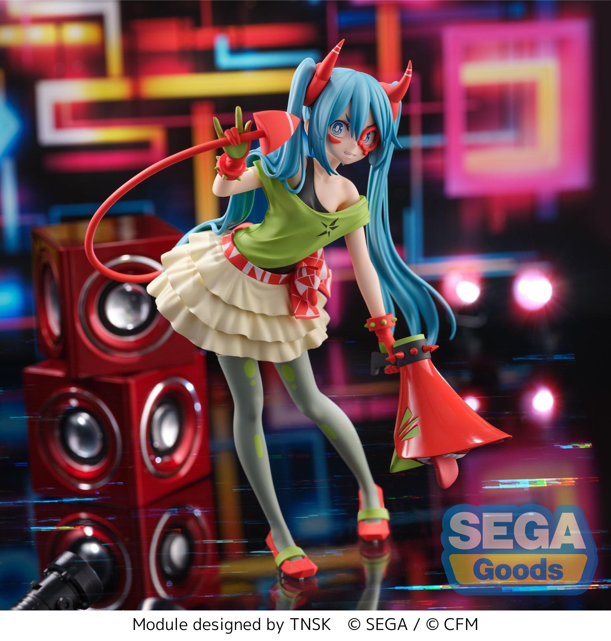 Hatsune Miku Figure, Figurizma, De:Monstar T.R. Ver., Vocaloid, Sega