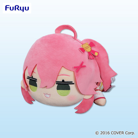 Hololive Sakura Miko Lying Down Big Plush 10 Inches Furyu