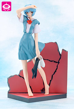 Ayanami Rei Figure, EX Uniform Figure, Evangelion, Sega