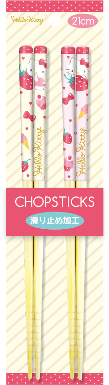 Sanrio Chopstick Set Happiness Girl Hello Kitty