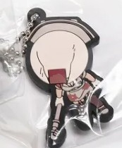 Silent Hill 2 Nurse Rubber Strap Keychain