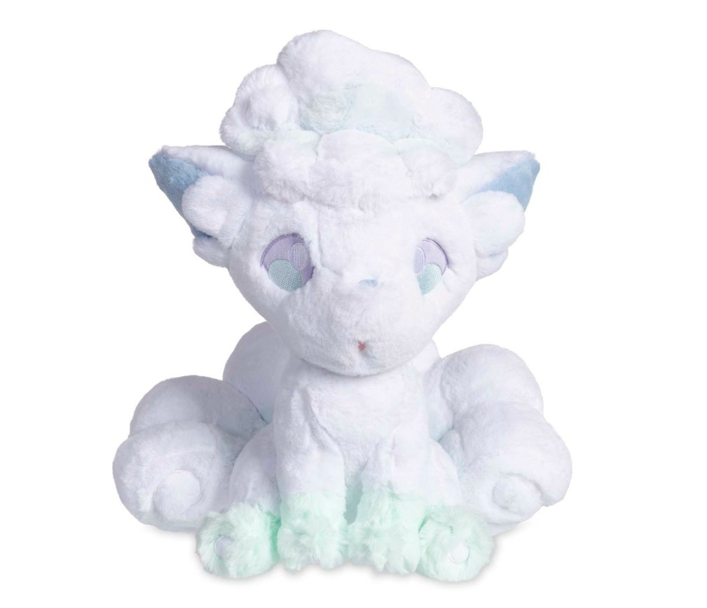 Alolan Vulpix Plush Doll Fuzzy Comfy Friends 17 Inches Pokemon Center