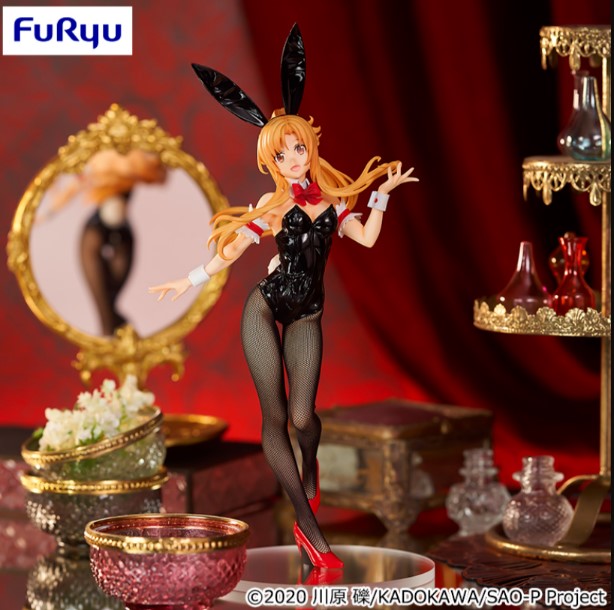 Asuna Yuuki Figure, Bicute Bunnies, Black Bunny Suit, Sword Art Online, Furyu