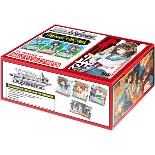 Weiss Schwarz - The Melancholy of Haruhi Suzumiya Power Up Set - Trading Card - English