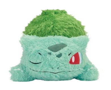 Bulbasaur Plushie, Fuzzy Plush Doll Collection, Pokemon, 8 Inches, Banpresto