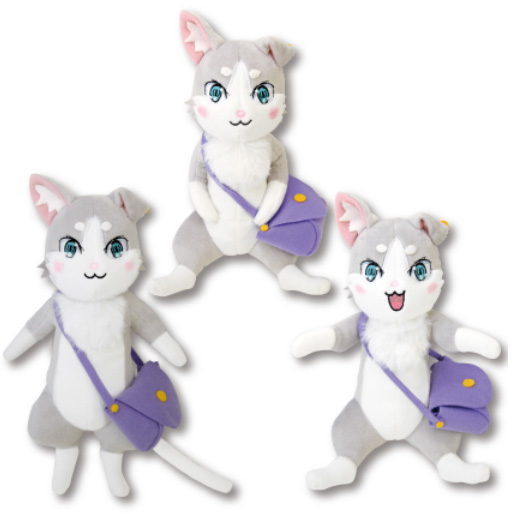 Emilia Puck Cat Plush Doll, Re:Zero - Starting Life in Another World, Sega