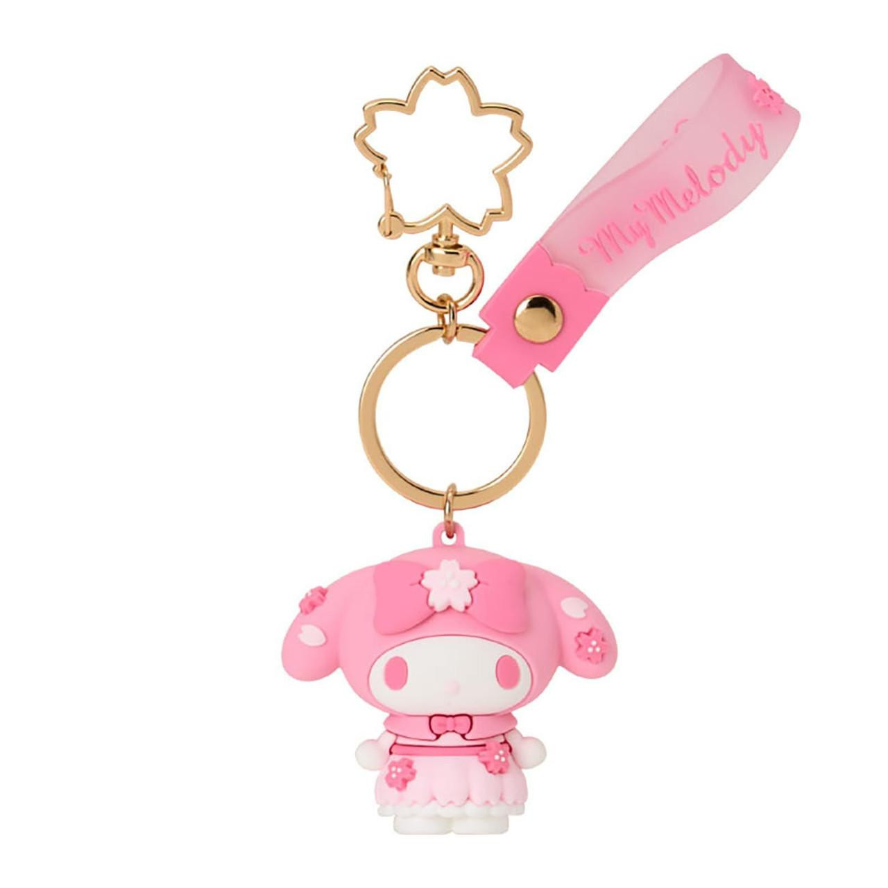 My Melody Figure 3D Keychain Sakura Fesival 2025 Sanrio Japan