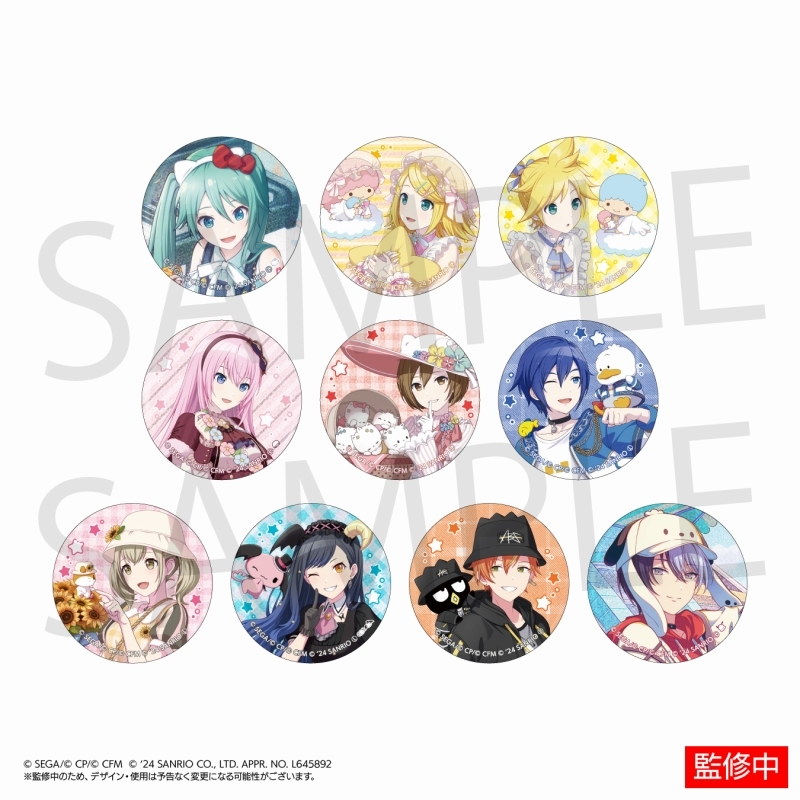 Project Sekai Colorful Stage! Feat. Hatsune Miku x Sanrio Pin Sega - Random Blind Box