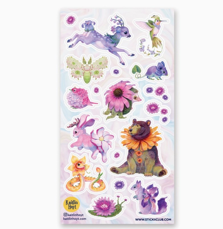 Fleurlings Sticker Sheet