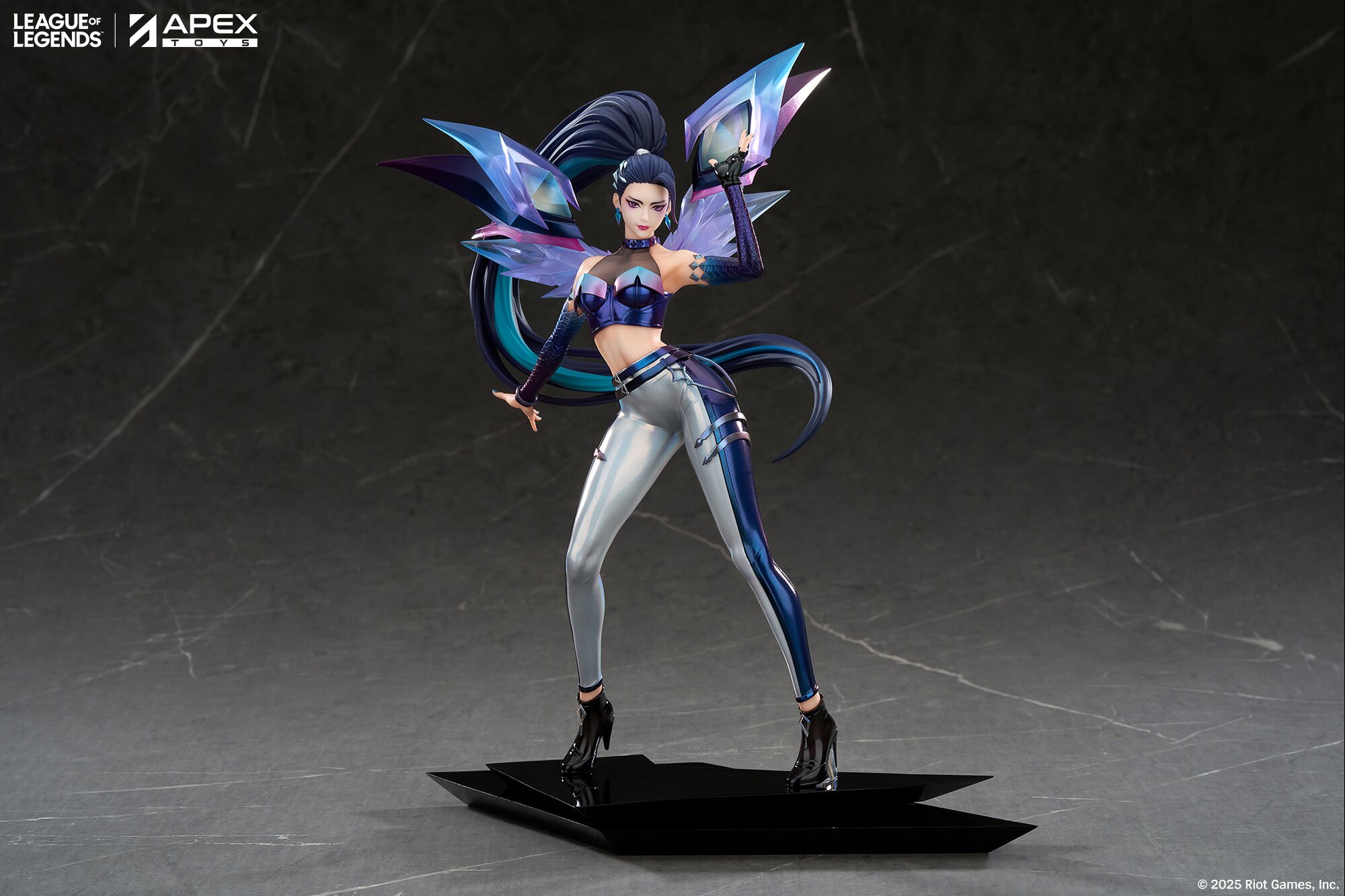 KaiSa Figure, 1/7 Scale Pre-painted Statue, League of Legends, All Out, APEX