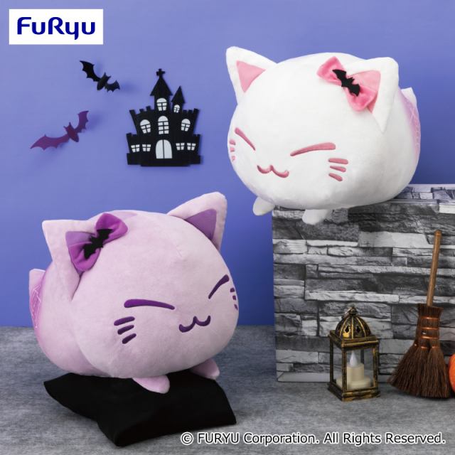 Neko Plush Doll, Ghost Cat, Halloween Ver., Nemuneko, Purple, 12 Inches, Furyu