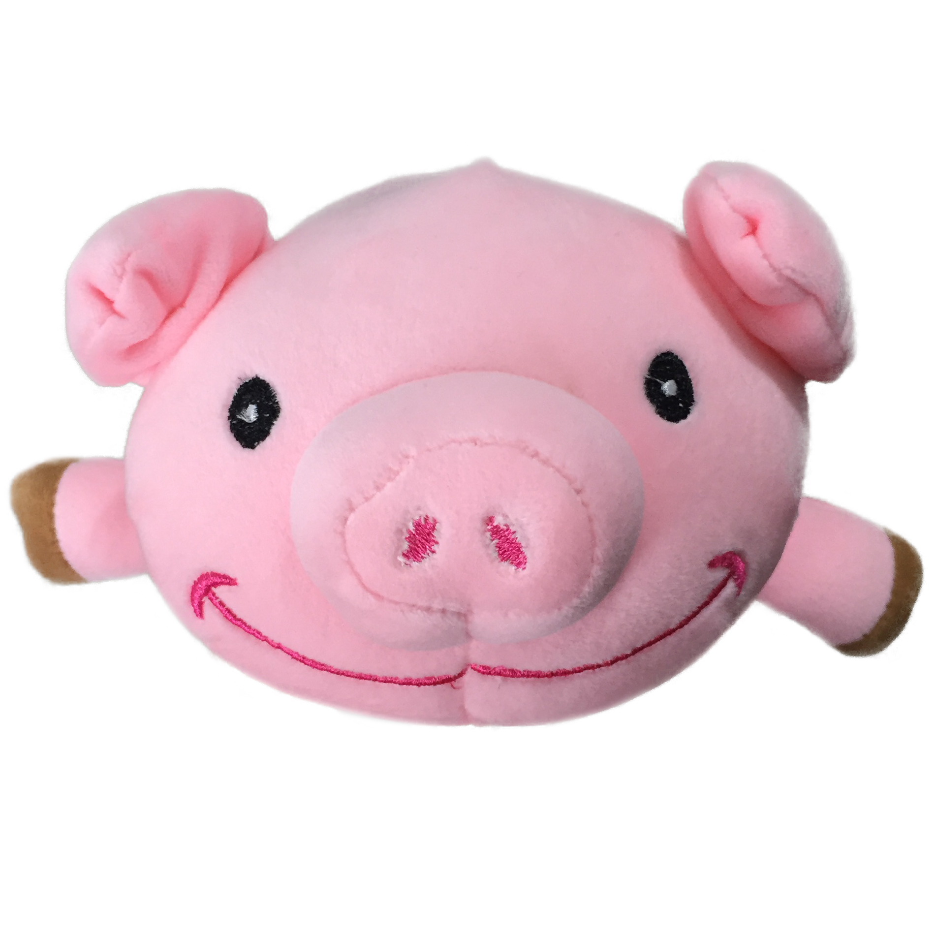 Pig Plush, Smiling, 12 Inches