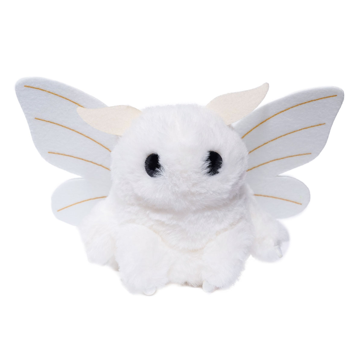 Poodle Moth Plush Toy Kawaii Stuffed Animal White Standard Size 5