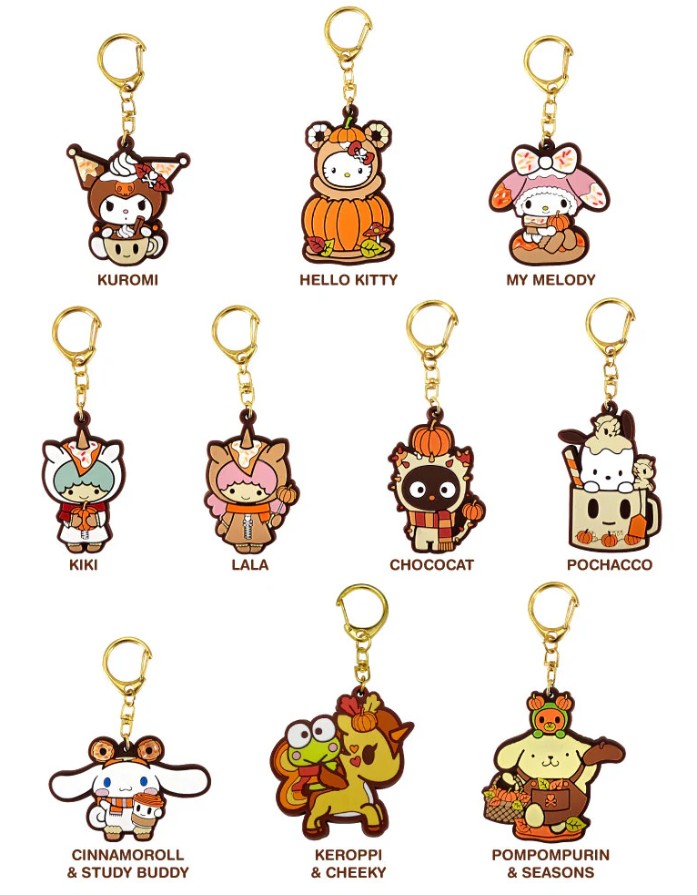 Tokidoki x Hello Kitty & Friends Random Blind Box Rubber Keychain