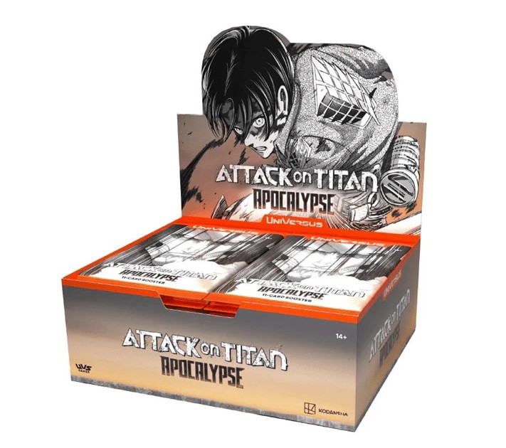 UniVersus Attack On Titan Card Apocalypse Booster Pack - English - 1 Pack