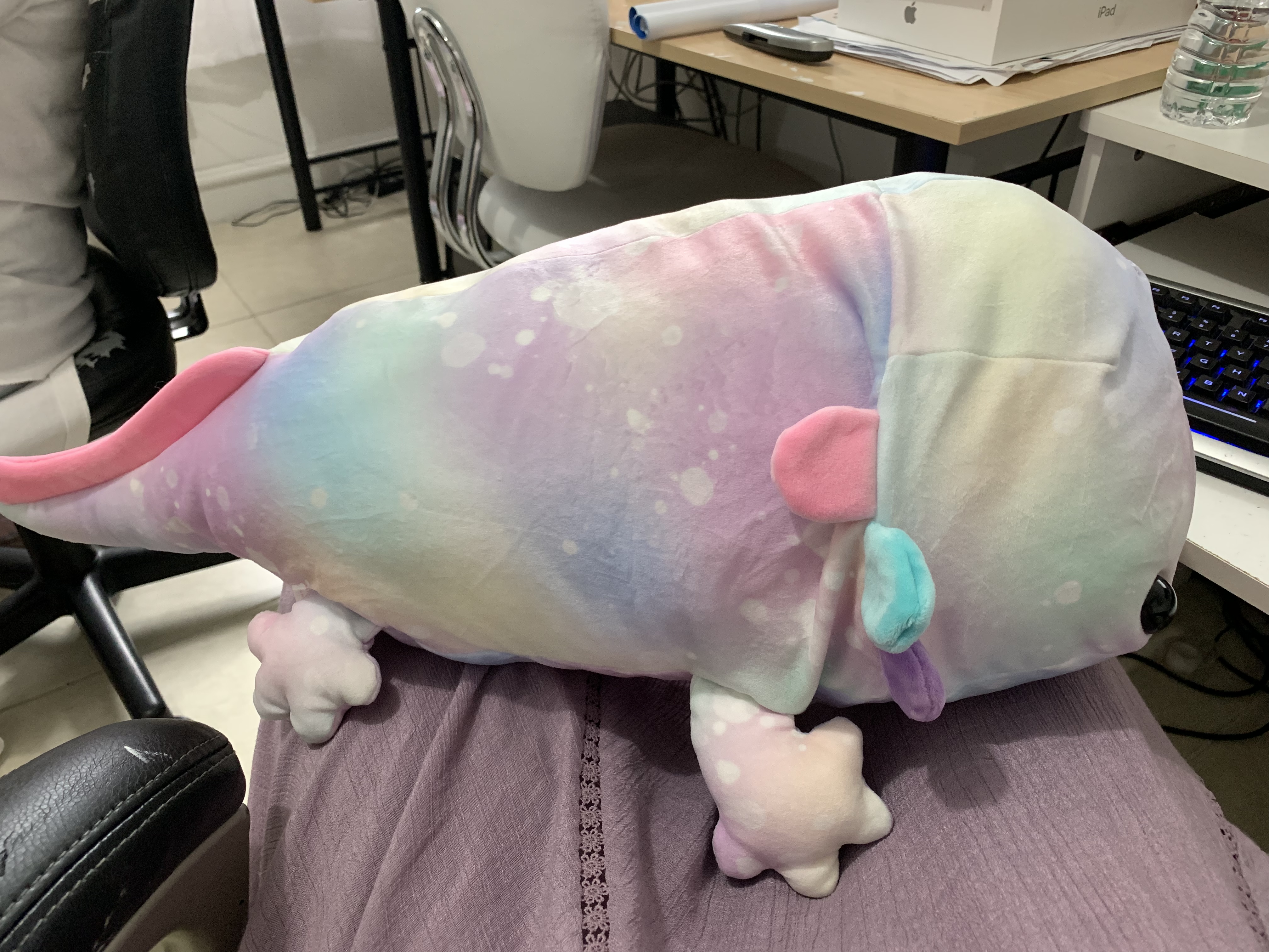 Aquarium Colorful Collection Plush Axolotl Plush Toy Galaxy BIG Size 22 Inches