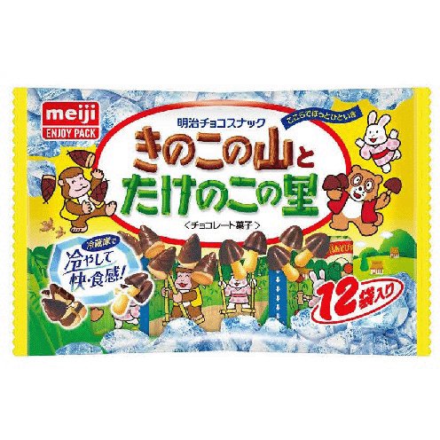 Meiji Chocolate Mushrooms 12 Packs