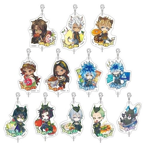 Twisted Wonderland Chara Peko Vol. 2 Acrylic Keychain - Random Pick