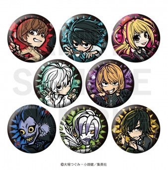 Death Note E-Toon Trading Tin Can Badge - Random Pick -  1PC