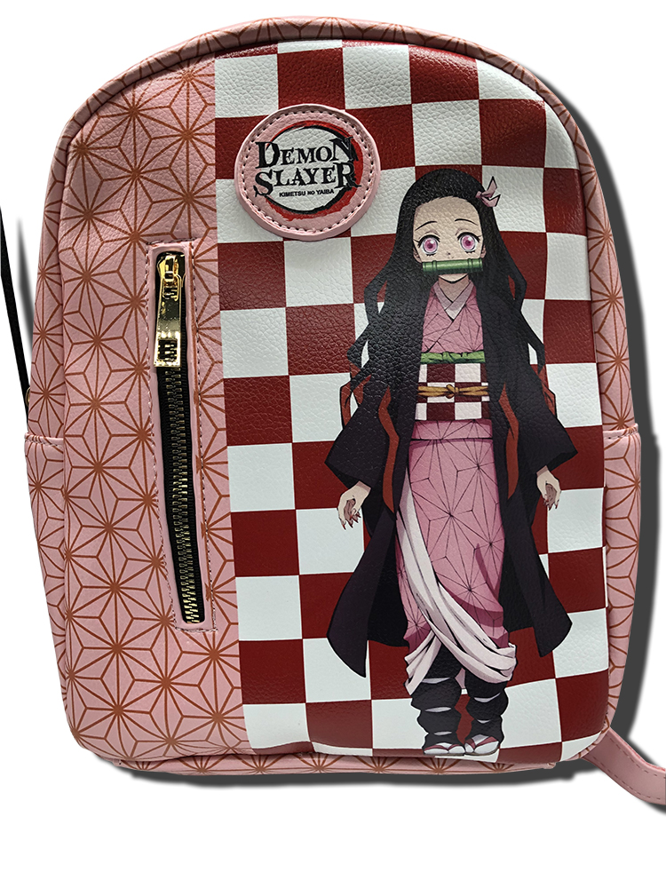 Demon Slayer Kimetsu No Yaiba Nezuko Mini Backpack Pink