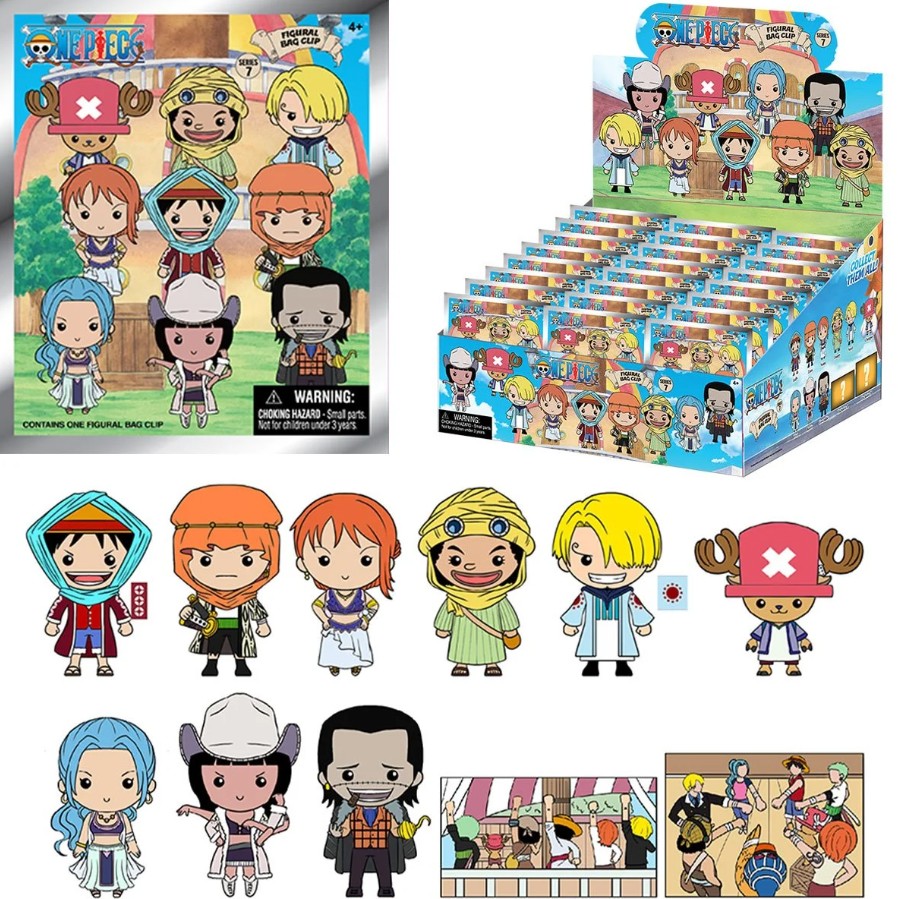 One Piece Series 7, 3D Figural Bag Clip - Random Pick