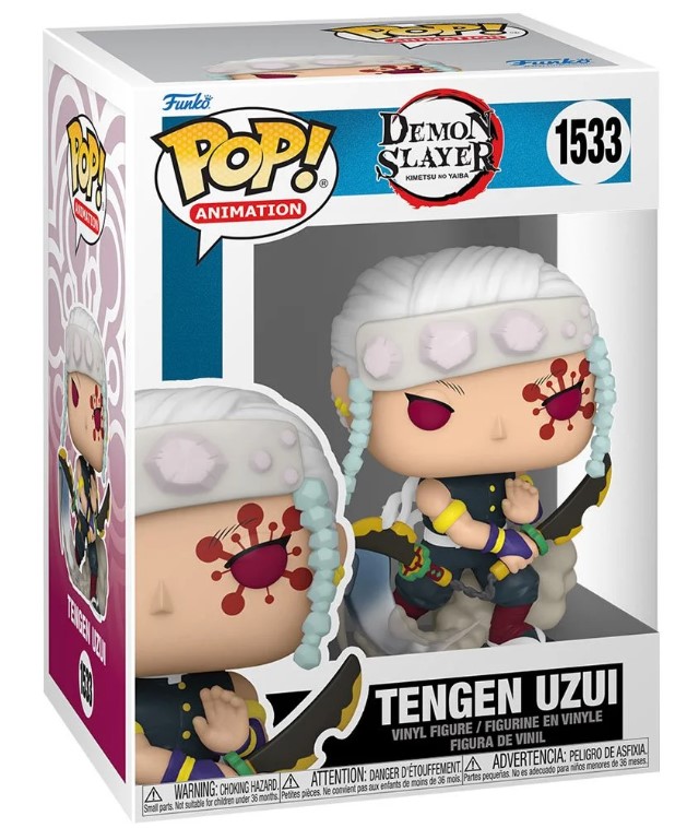 Tengen Uzui Funko Pop Animation Demon Slayer 3.75 Inches - Funko Pop 1533