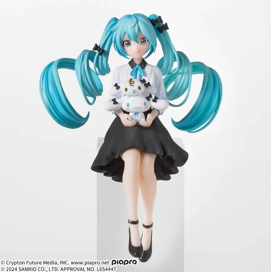 Hatsune Miku with Cinnamoroll Figure, Chokonose, CinnaMiku, Vocaloid, Sega