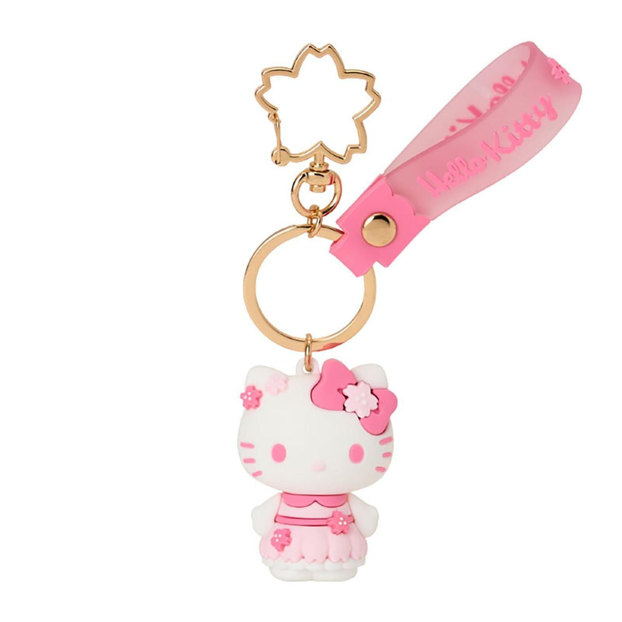 Hello Kitty Figure 3D Keychain Sakura Fesival 2025 Sanrio Japan