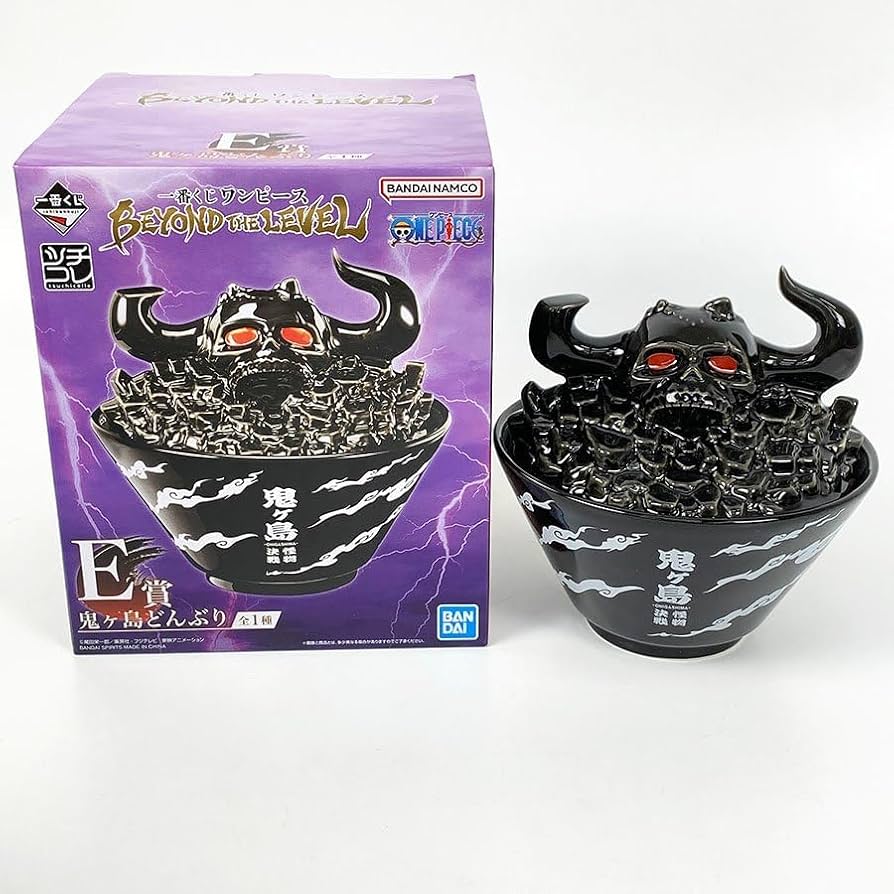 One Piece Beyond The Level Ichiban Kuji E Prize Onigashima Donburi Noodle Bowl One Piece