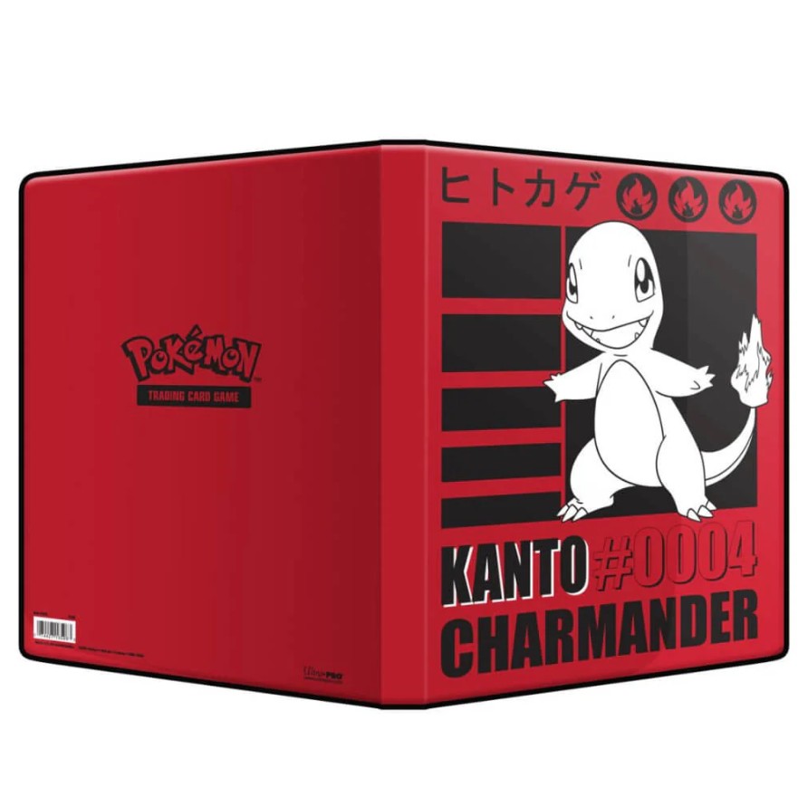 Pokemon Trading Card Game Charmander 9 Pocket Portfolio - Holds 180 Cards